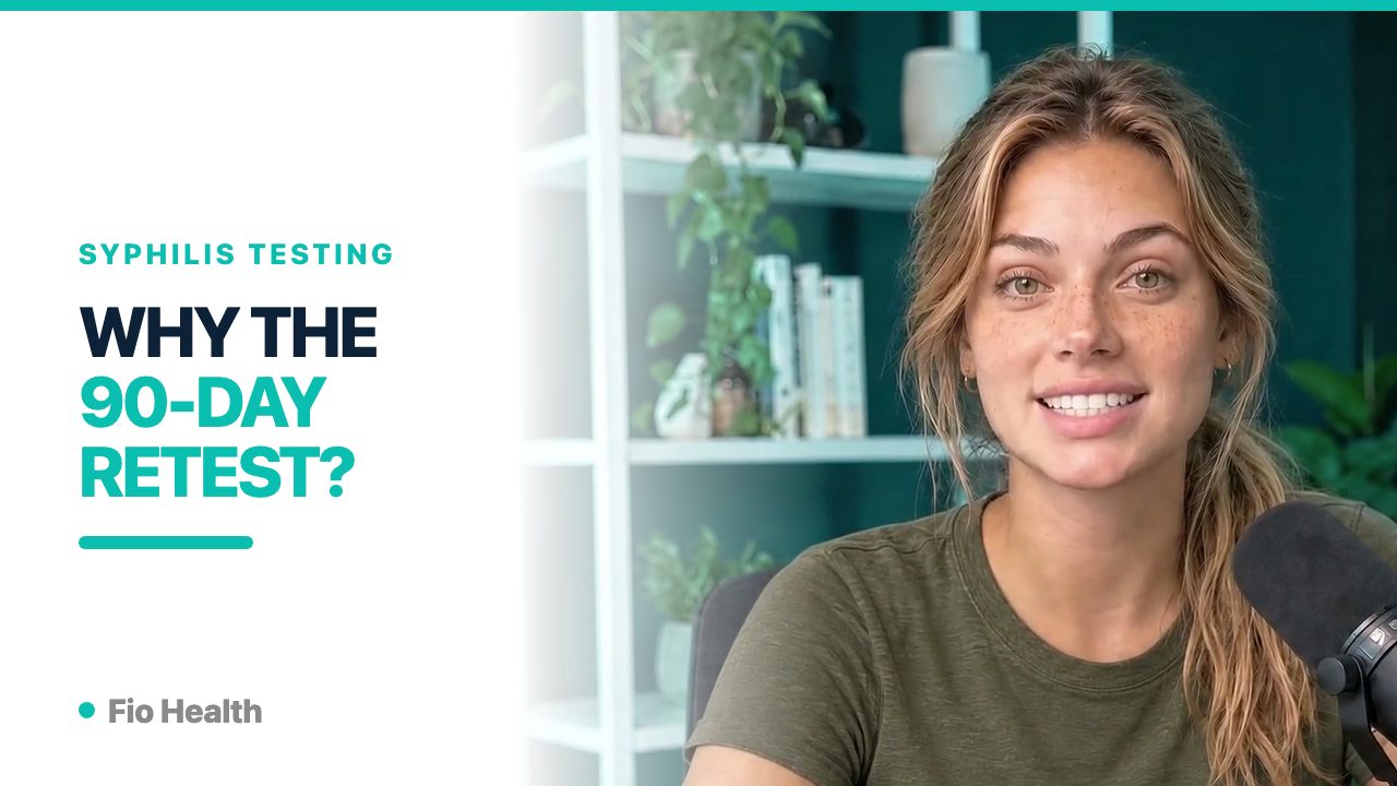 Video: when to test for syphilis, and why a negative sometimes needs repeating